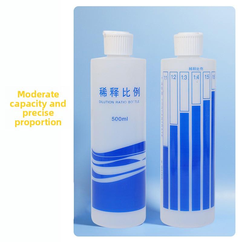 500ml Graduated Shampoo Dilution Bottle for Body Wash