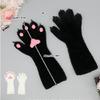 Cosplay Paws Gloves for Theme Party Animation Gloves Winter Fursuit Hand Warmers Role Playing Party Plush Claw Gloves