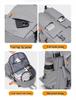 Men's Large-Capacity Casual Sports Backpack with Laptop Compartment for Middle School, High School, and University Students
