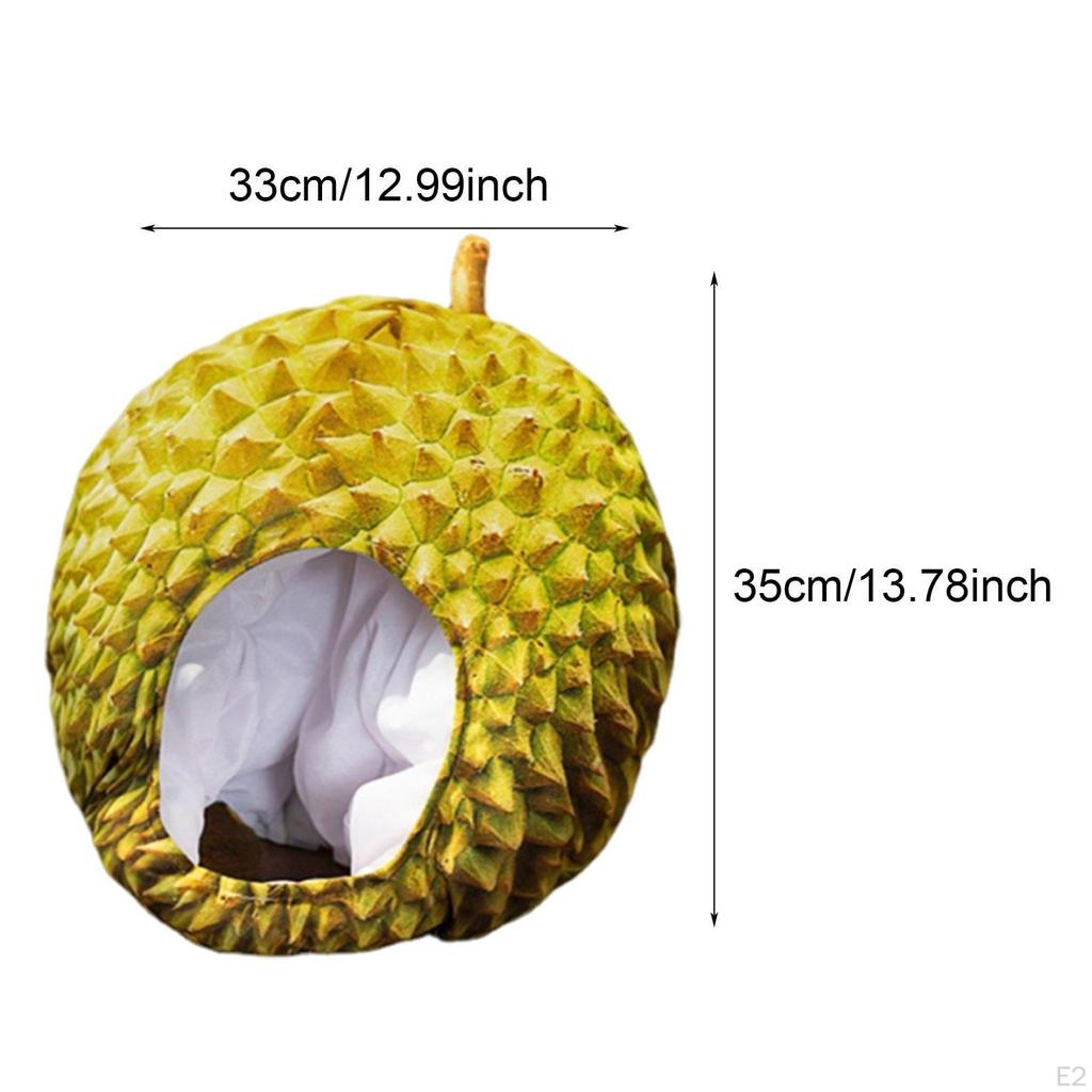 Kapelusz Owoc Durian Dorośli Dzieci Ubranie Festiwalowe na Przyjęcie Urodzinowe Oddychające Nakrycie Głowy