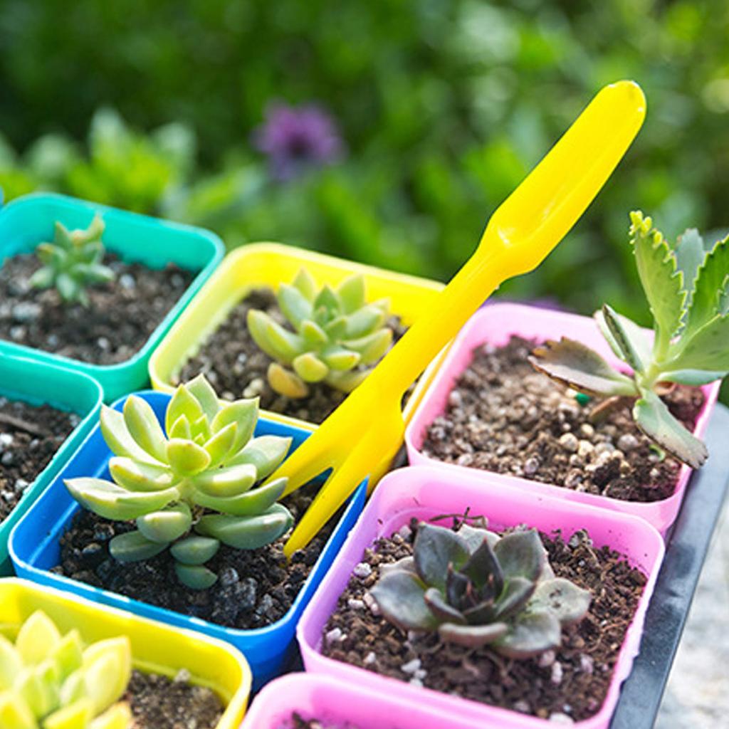 20Sets Small Seed Planter Strong Practicality Small Portable Comfortable to Use Seedling Remover for Vegetable Planting