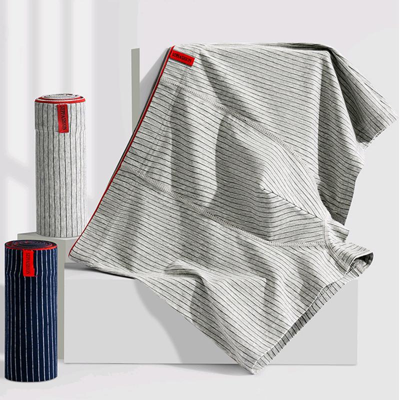 5 kusů Pánské bavlněné boxerky Antibakteriální spodní prádlo Pánské kalhotky XL XXL 3XL 4XL 5XL