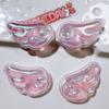 10Pcs New Cute Colorful Shining Pearl Angel Wings Collection Flat Back Ornament Jewelry Bows Accessories