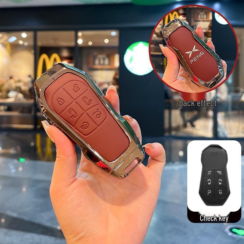 Xiaopeng X9 Key Case: Protective Shell for 2024/2025 Xpeng Model X9 Remote Control