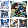 Ladrão Estranho Kidd Conan Almofada Nome Detetive Conan Kudo Shinichi Estampa Cinza Capa de Almofada