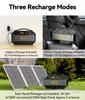 Flashfish P56 Portable Power Station 288.6Wh Battery Capacity 3 Practical Charging Methods BMS Multi‑Safety Protection