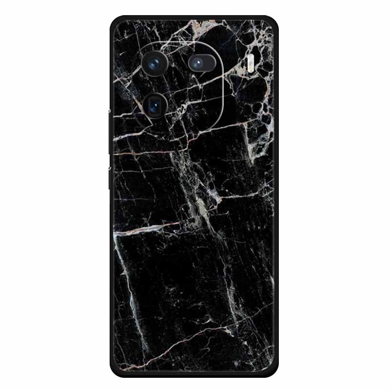 Für Vivo Iqoo 12 Hülle Weiches Silikon Katze Eule Mode Rückseitenabdeckungen für Vivo iQOO 12 Pro Hüllen Marmor Stoßfeste Handyhüllen Iqoo12