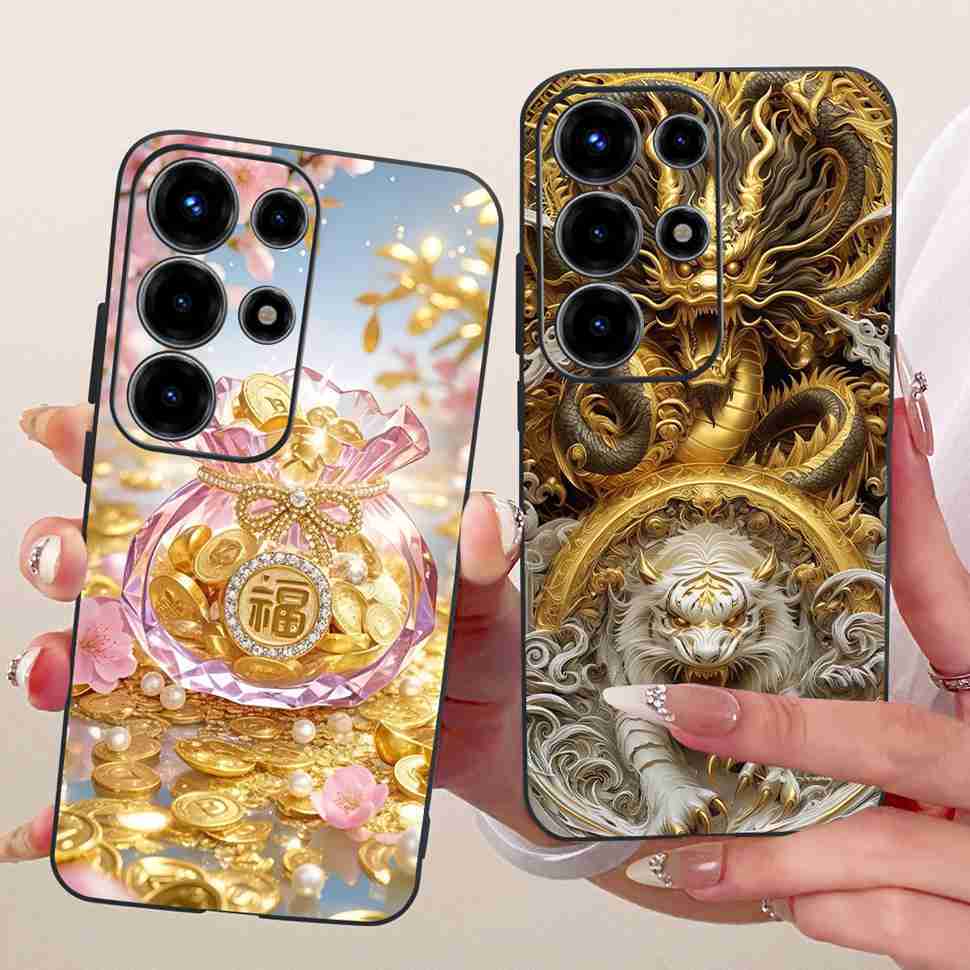 Cover For Itel S26 Ultra 5G Case Cool Dragon Wolf Silicone Soft Casing For Itel Super 26 Ultra 26Ultra Phone Shell Fundas