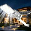 Super Bright Solar Outdoor Waterproof Courtyard Street Light with Large Battery and High Pole for Rural Homes