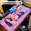 Large Mouse PadBLACKPINK Custom Name Text Personalized Desk Mat Non Slip Gaming Pad