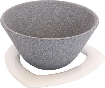 COFIL Standard Ceramic Coffee Filter Dripper with Dedicated Base White 13904002
