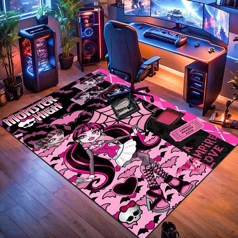Monster High: Vampire Love Carpet Home Decor Floor Mats Doormat Art Dormitory Decoration