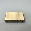 Electric Guitar Bridge with Pure Copper Brass & Stainless Steel Base