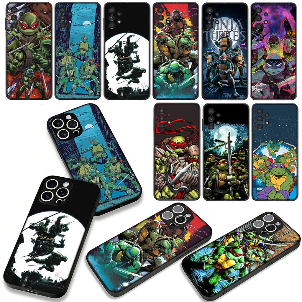 Cover for Samsung Galaxy A25 A37 A57 A12 A14 A31 A41 A50 A51 A70 A71 A72 A21S A04 M15 Note 20 9 8 10 Case Ninja Comics Turtles