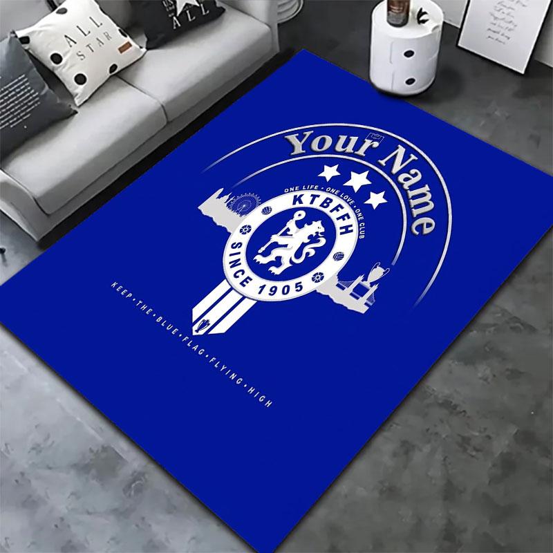 Chelsea F Custom Name Carpet Rug for Living Room Bedroom Home Sofa Decoration,Kids Play Non-slip Floor Mat