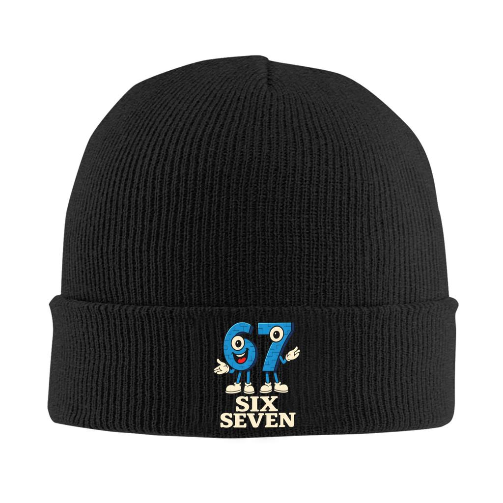 Jesus Says 67 Meme Skullies Beanies Caps Streetwear Winter Warm WoUnisex Unisex Knitted Hats Adult Unisex  Bonnet Hat
