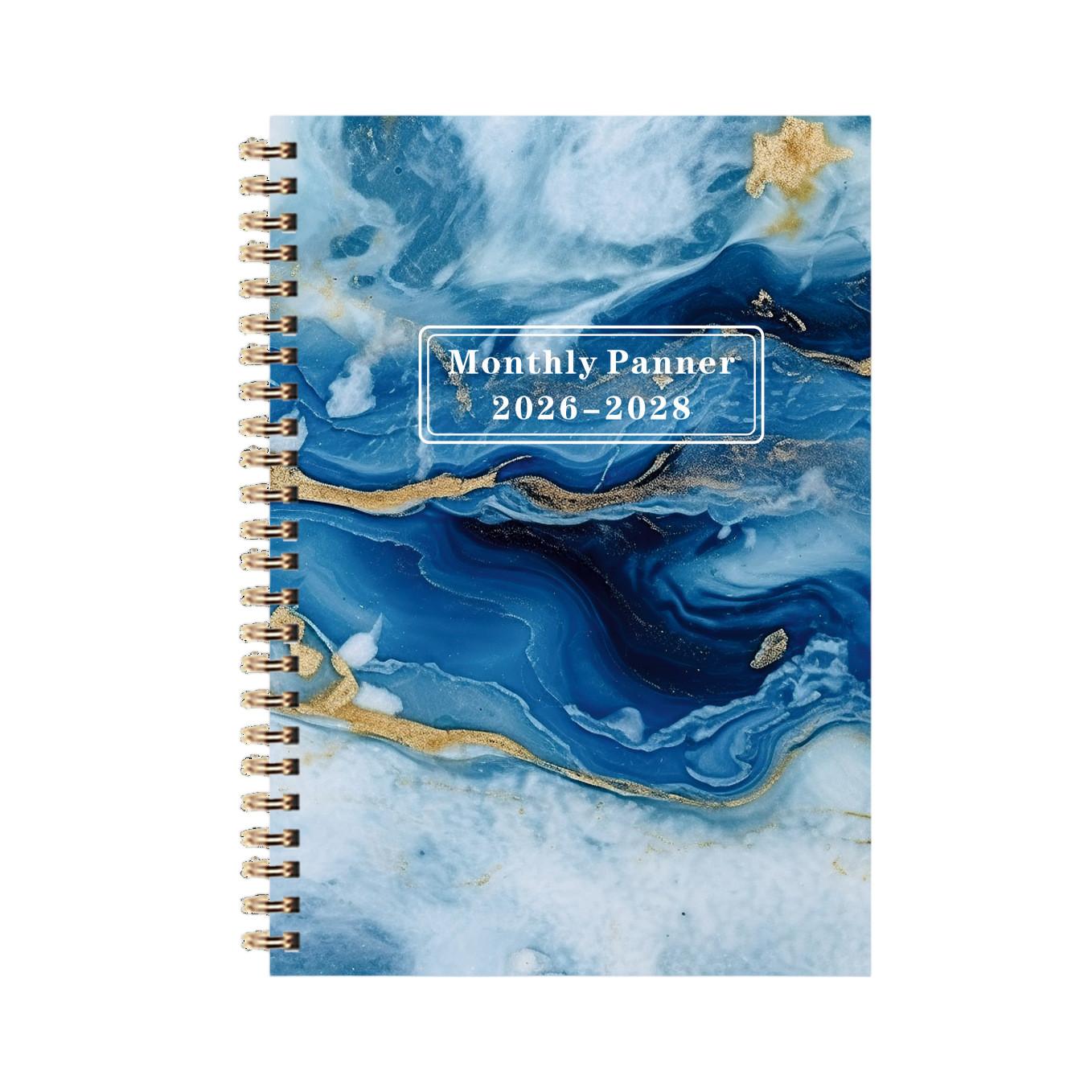 

2026-2028 Monthly Calendar Planner, 3 Year Monthly Schedule Organizer One Size