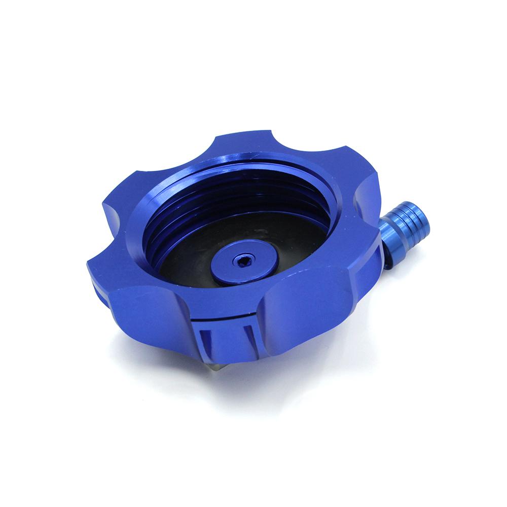 Motorcycle 50mm CNC Aluminum Racing Gas Fuel Tank Cap With Vent Cap For SSR110 SSR125 TTR90 KLX110 TaoTao Kayo ATV Pit Dirt Bike