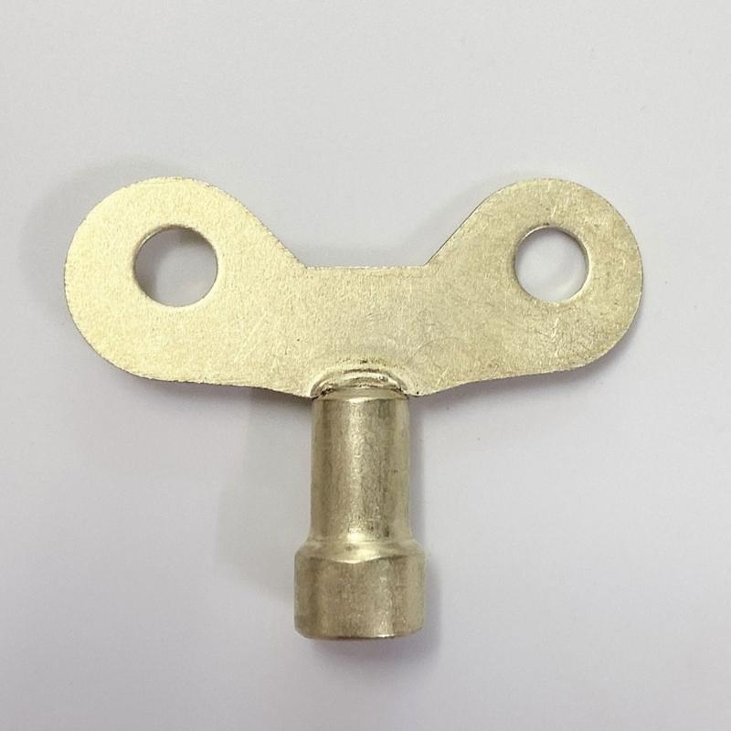 Faucet Key Replacement Square Hole Socket Radiator Plumbing Bleed Key Metal Faucet Accessories Easy to Operate