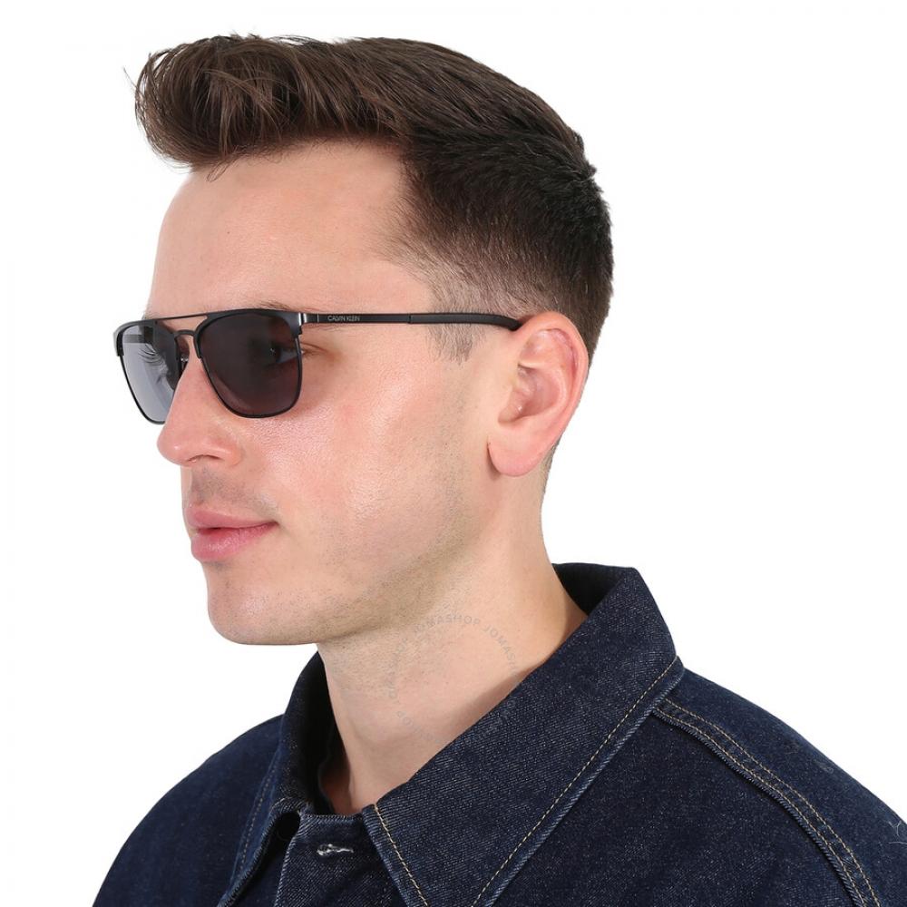 Calvin Klein Grey Square Men S SunglaSSeS ck20123S 001 55