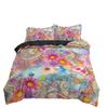 Three-Piece 3D Digital Printing Bedding Bohemian Mandala Print Quilt Cover