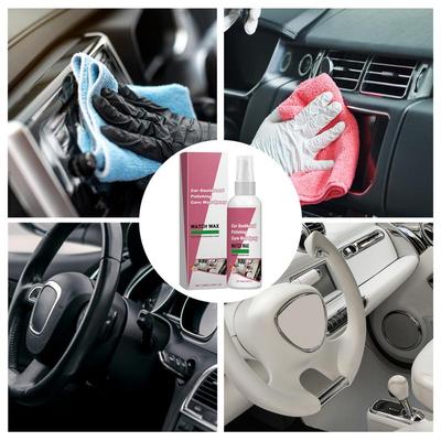 Rychlý Detailer Sprej Dlouhotrvající Čistič Čalounění Auta Auto Sprej Čistič Přenosný Sprej na Detail Interiéru Sprej na Mytí Auta Pro Auto