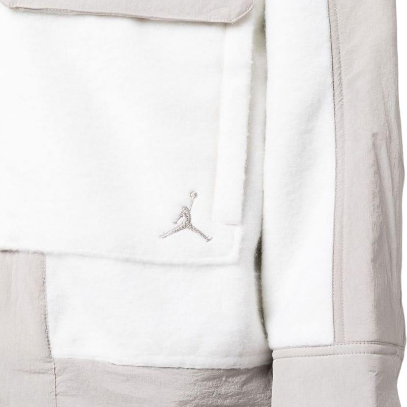 Jordan Cozy Girl Full Zip Jacket Summit White/College Grey/College Grey Women Streetwear DJ2722-121