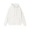 Men's Heavyweight Antibacterial Faux Cotton Hoodie - Solid Color, Unisex, Fall/Winter Essential