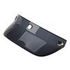 Windproof 3 Snap-Button Visor Shield Lens Visor Flip Up Wind Shield for Open Face Motorbike Helmet Anti-UV Fog Universal