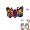 Cross-border Cute Detachable PVC Shoe Ornaments: Butterfly, Letter, Cartoon Designs for Festival and Party Shoes