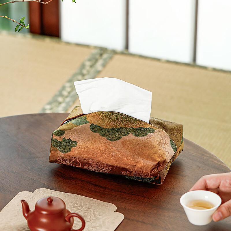 Xiangyunsha Fabric Tissue Box