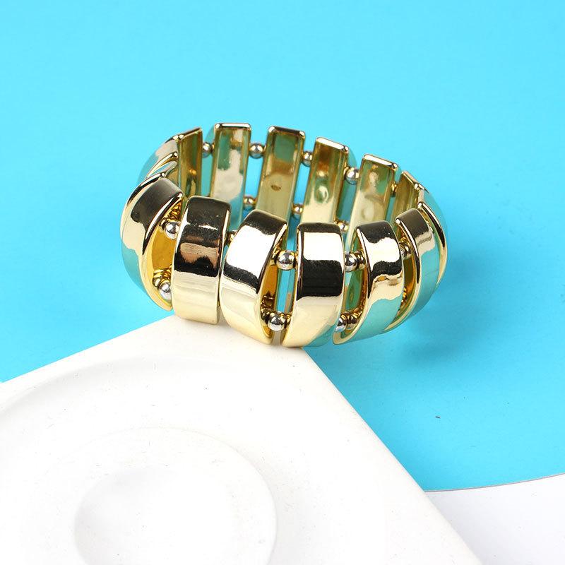 Bracelet Acrylique Mode pour Femmes Style Ethnique Bracelet Perles Bouddha Bracelet Acrylique pour Femmes Bijoux 25