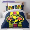 America Football Club Pattern Bedding,Quilt Set Quilt Cover Pillowcase Home Birthday Gift (1 * duvet cover + 2 * pillowcase, without core)