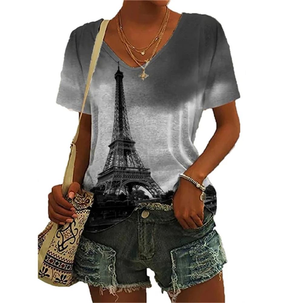 Scenic Iron Tower 3D картина с забавным узором — фото 5