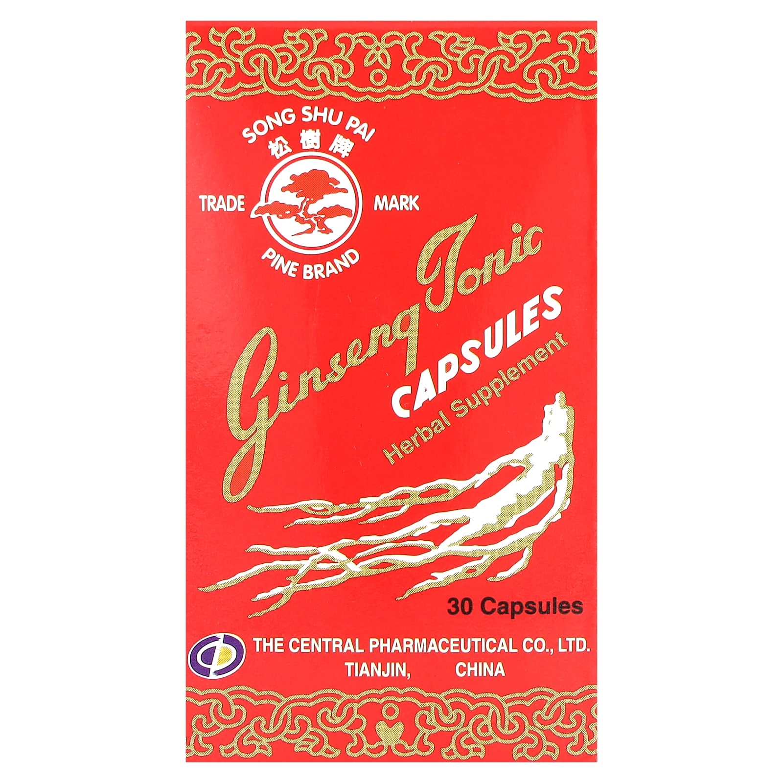 

Ginseng Tonic, 30 Capsules