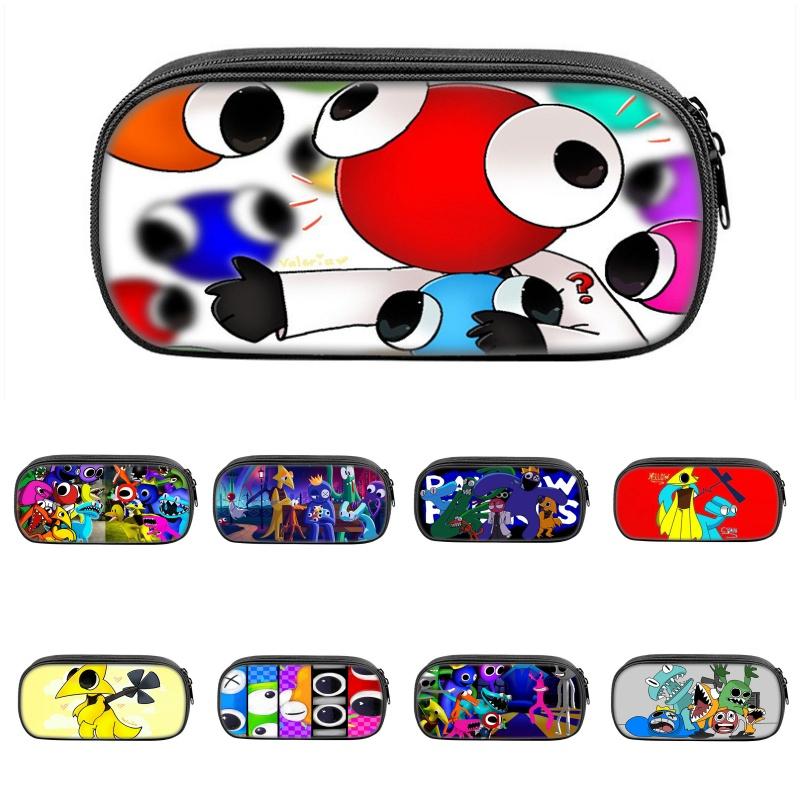 Friends Rainbow Pencil Case Large Capacity Stationery School Bag Student Kids