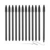 PATIKIL 12 Colors Gel Pens, 0.5mm Fine Point Black Gel Ballpoint Pens, Smooth Writing for Journaling, Notes, Office Stationery, Drawing, Teachers,