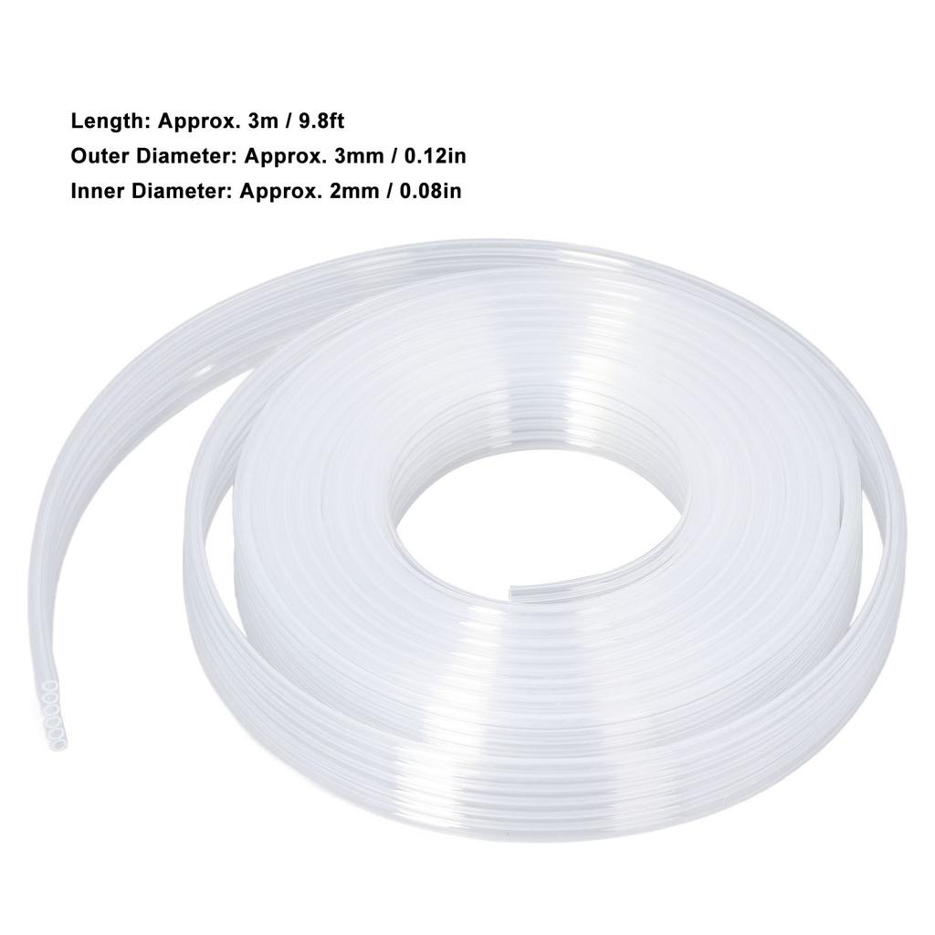 UV Printer Ink Pipe 6 Lines HTPE Resin Flexible Anti Aging Ink Tube Replacement for Photographic Equipment