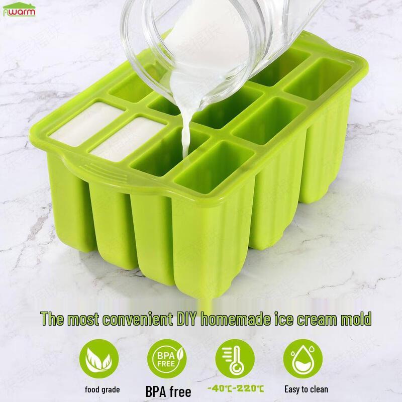 Food Grade Silicone Popsicle Mold