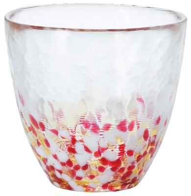 ADERIA Tsugaru Vidro Red Apple Cup 270ml Made In Japan Cosmetic Box Glass Highball Cup Beer Stylish Glass Sake Tumbler Whiskey Gift Women Day Day