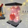 Eternal Rose Bear - Creative Foam Flower Gift for Valentine's, Mother's Day, or Birthday