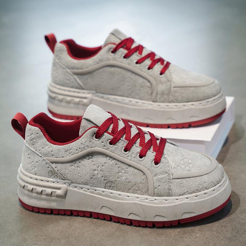 Nuove scarpe da ginnastica retro casual a suola morbida, suola spessa, rialzate, a suola spessa
