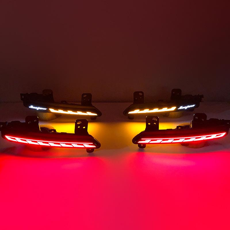 LED Dynamic Rear Running Lights for Geely Xingyue L 21-25 Models: Flowing Turn Signals and Dedicated Rear Bumper Enhancement