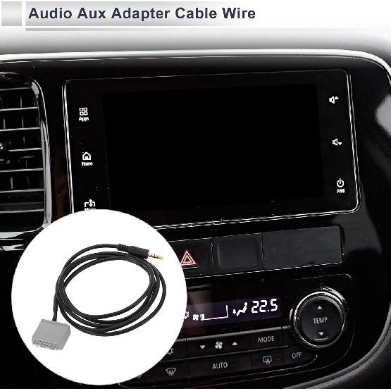 Audio Aux Adapter Cable Wire for Honda Convenient Stereo Radio Harness