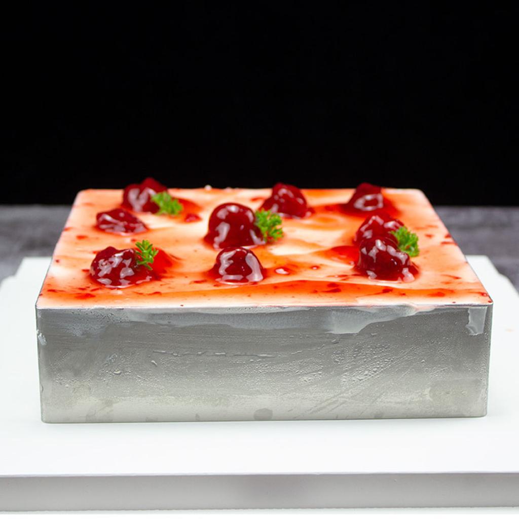 Square Mousse Mold Stainless Steel Cake Rings Cake Molds Rings NonStick Pastry Mould Baking Tool for Home Baking