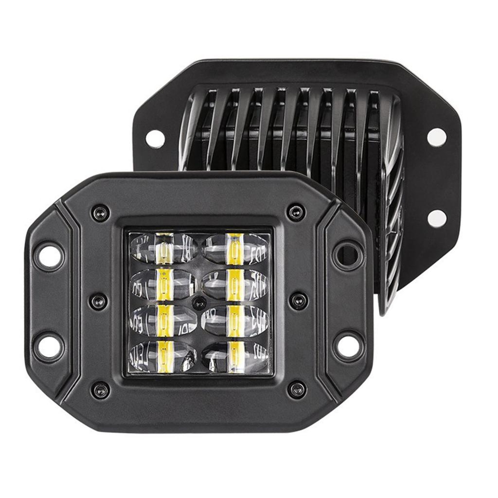 5 Inches Embedded Work Lamp For Automotive Use With Polycarbonate Lens And 10 32V Power Range