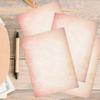 60 Sheets Retro Pink Stationery Paper, Pink Letter Paper Cute Writing Paper, Pink Copy Paper Pastel Colored Paper Computer Printer Paper