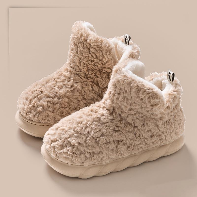 2025 Winter Warm Women's Boots Women's Snow Boots Outdoor Wear Home Cotton Slipper High Top Platform Women's Cotton Shoes
