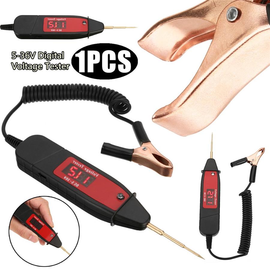 Car Fuse Electric Circuit Probe Repair Tester 5V-36V Voltmeter Voltage Indicator