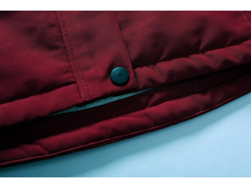 Korean Style Black Zippered Mid-Length Linen Coat